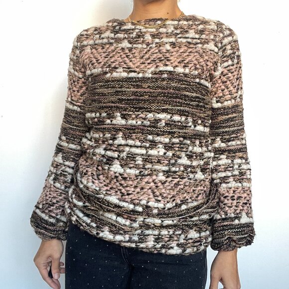 Zara Embellished Knit Sweater - Picture 1 of 6